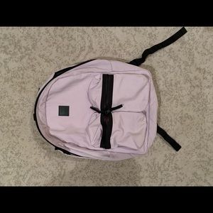 vans double down backpack in lavender fog